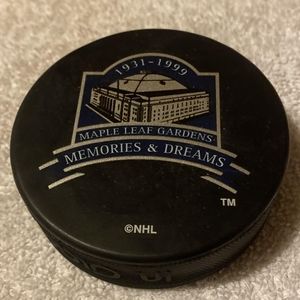 Maple Leaf Gardens 1931-1999 National Hockey League (NHL) Official Puck